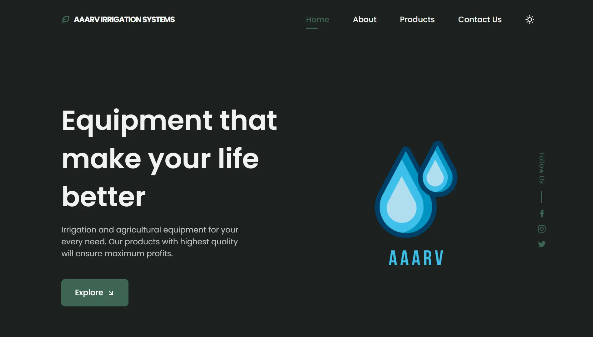 AAVIS Irrigation System